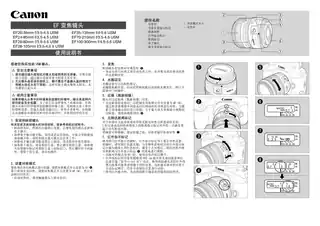 CANON佳能EF 100-300mm f_4.5-5.6 USM